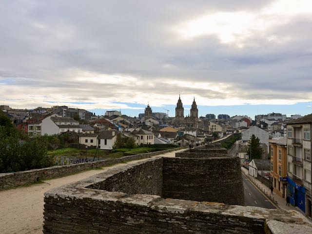 Stadtmauer von Lugo, Galicien